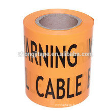 underground marking tape pe warning tape